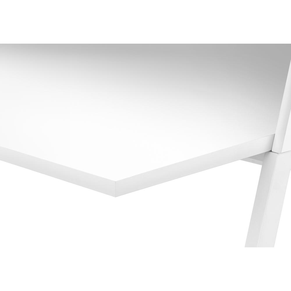Computer Desk, Home Office, Laptop, Storage Shelves, 48L
