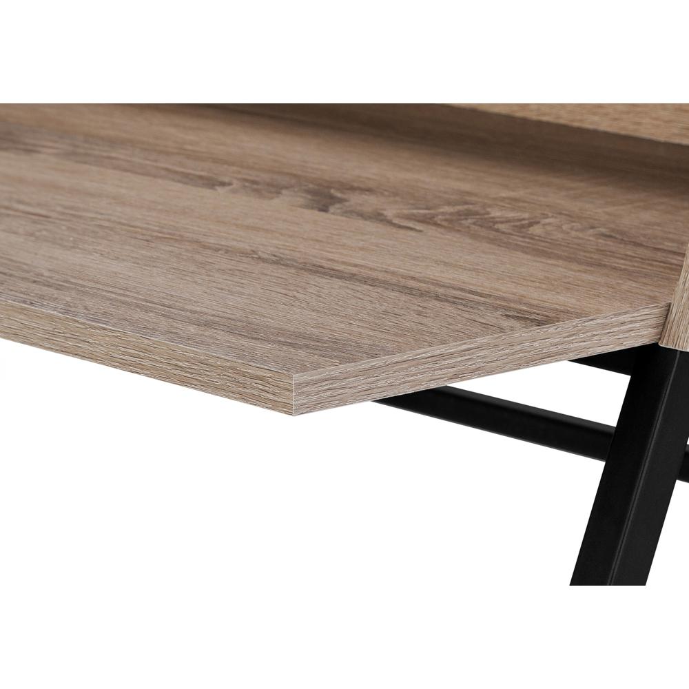 Computer Desk, Home Office, Laptop, Storage Shelves, 48L