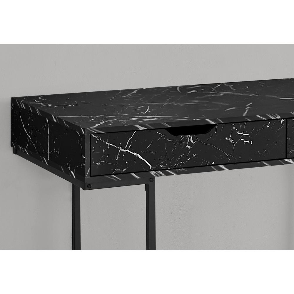 Computer Desk, Home Office, Laptop, Storage Drawers, 48L