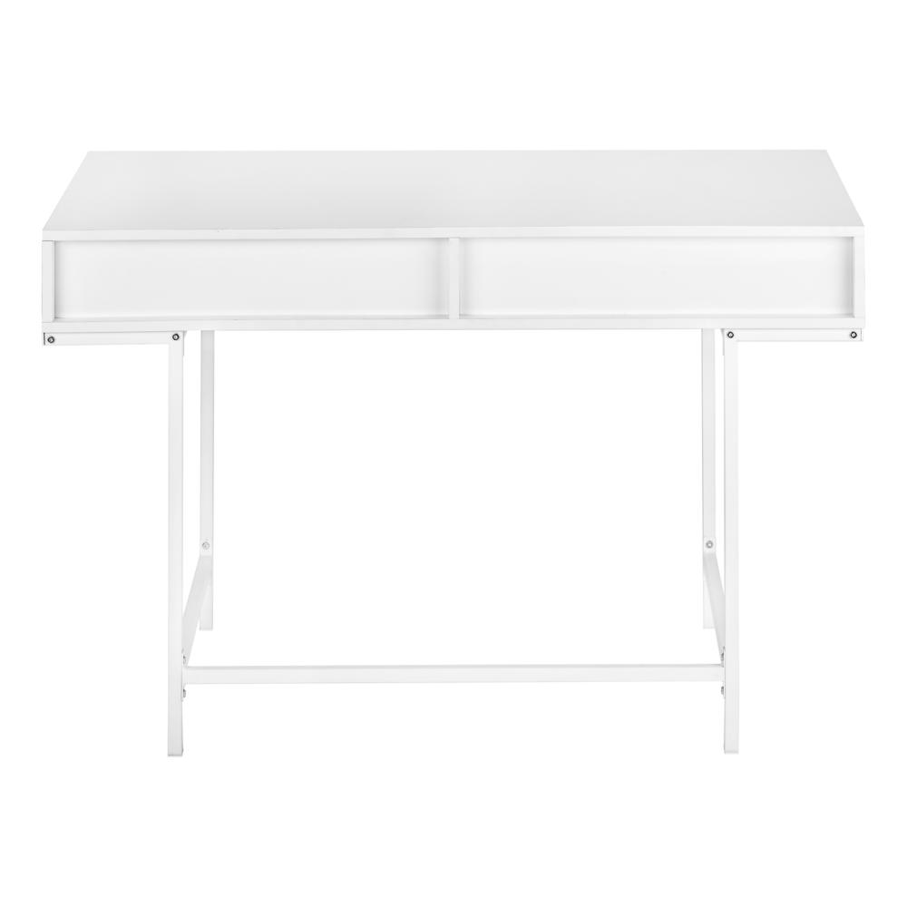 Computer Desk, Home Office, Laptop, Storage Drawers, 48L