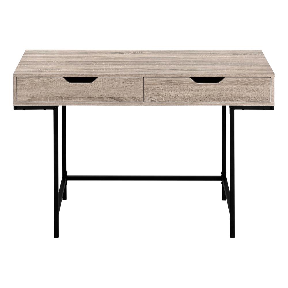 Computer Desk, Home Office, Laptop, Storage Drawers, 48L