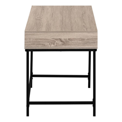 Computer Desk, Home Office, Laptop, Storage Drawers, 48L