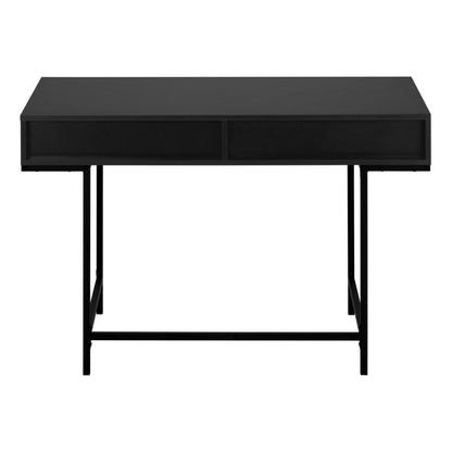Computer Desk, Home Office, Laptop, Storage Drawers, 48L