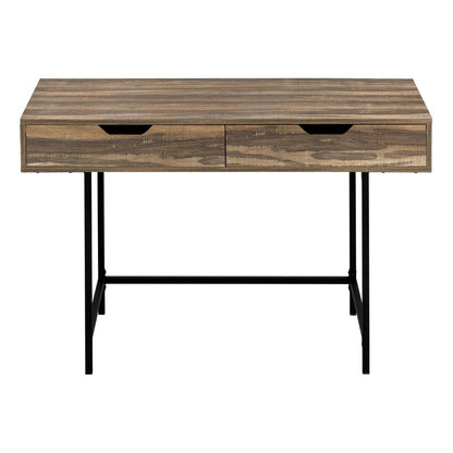 Computer Desk, Home Office, Laptop, Storage Drawers, 48L