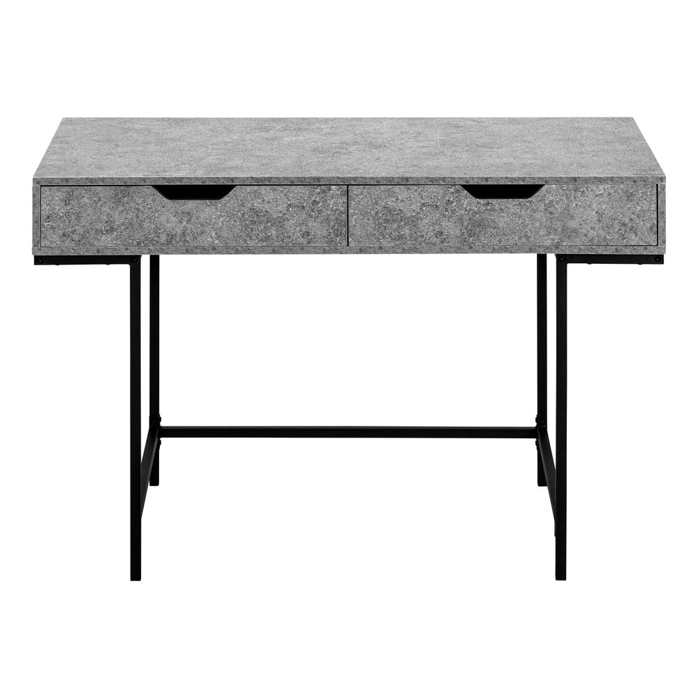 Computer Desk, Home Office, Laptop, Storage Drawers, 48L