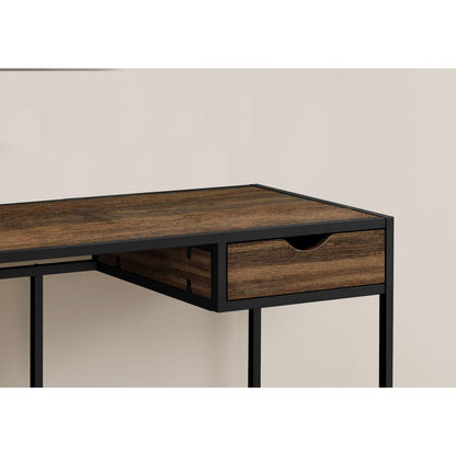 Computer Desk, Home Office, Laptop, Storage Drawer, 42L