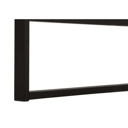 Computer Desk, Home Office, Laptop, 48L, Work, Grey Laminate, Black