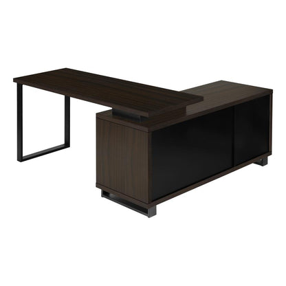 Computer Desk, Home Office, Corner, Storage Drawers, 72L, L Shape, Work
