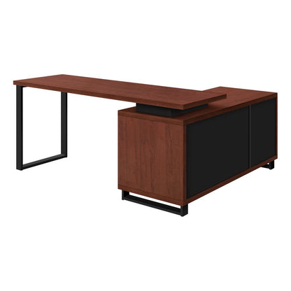 Computer Desk, Home Office, Corner, Storage Drawers, 72L, L Shape, Work
