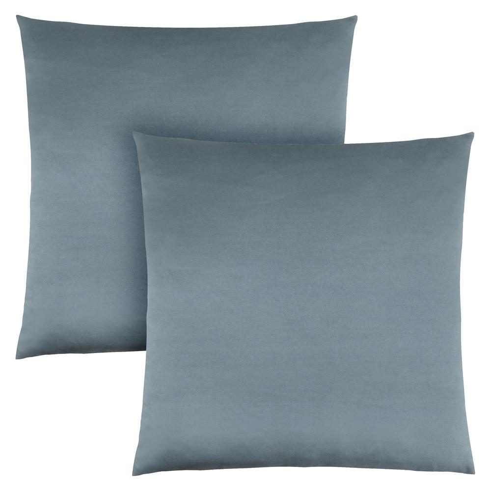 Pillows, Set Of 2, 18 X 18 Square, Insert Included, Decorative Throw, Accent