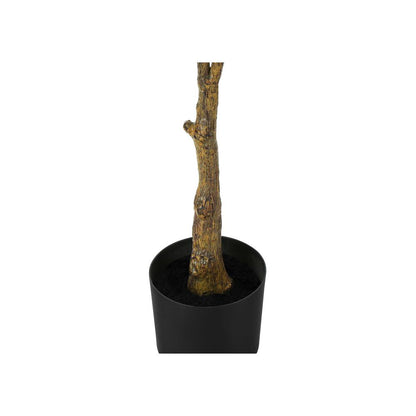 Artificial Plant, 52 Tall, Rubber Tree, Indoor, Faux, Fake, Floor, Greenery