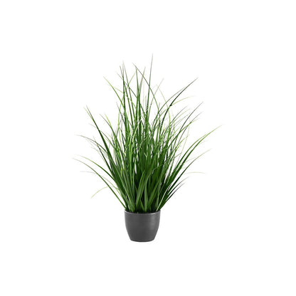 Artificial Plant, 23 Tall, Grass, Indoor, Faux, Fake, Table, Greenery