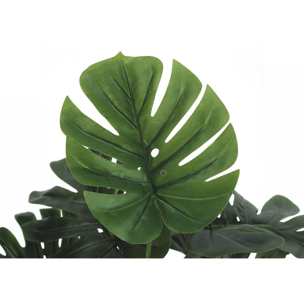 Artificial Plant, 24 Tall, Monstera, Indoor, Faux, Fake, Table, Greenery
