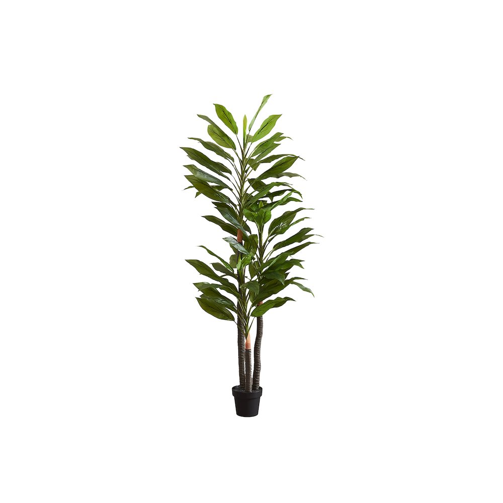 Artificial Plant, 83" Tall, Indoor, Dracaena Tree, Decorative