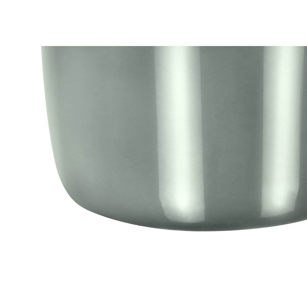 25"H, Table Lamp, Green Ceramic, Ivory / Cream Shade, Contemporary, Modern