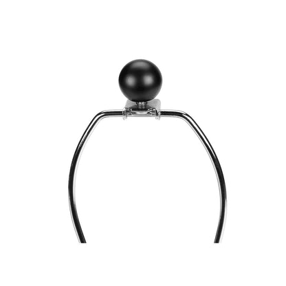 Lighting, 24"H, Table Lamp, Black Concrete, Grey Shade, Contemporary