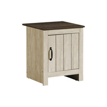 Accent Table, 22"" H, End, Side Table, Storage, Nightstand, Beige Laminate