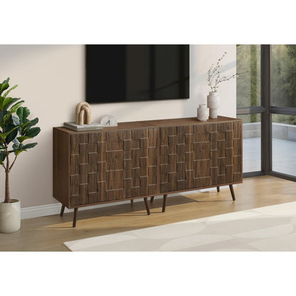 Accent Chest, 36"" Wide, 2 Door Cabinet, Storage, Decorative
