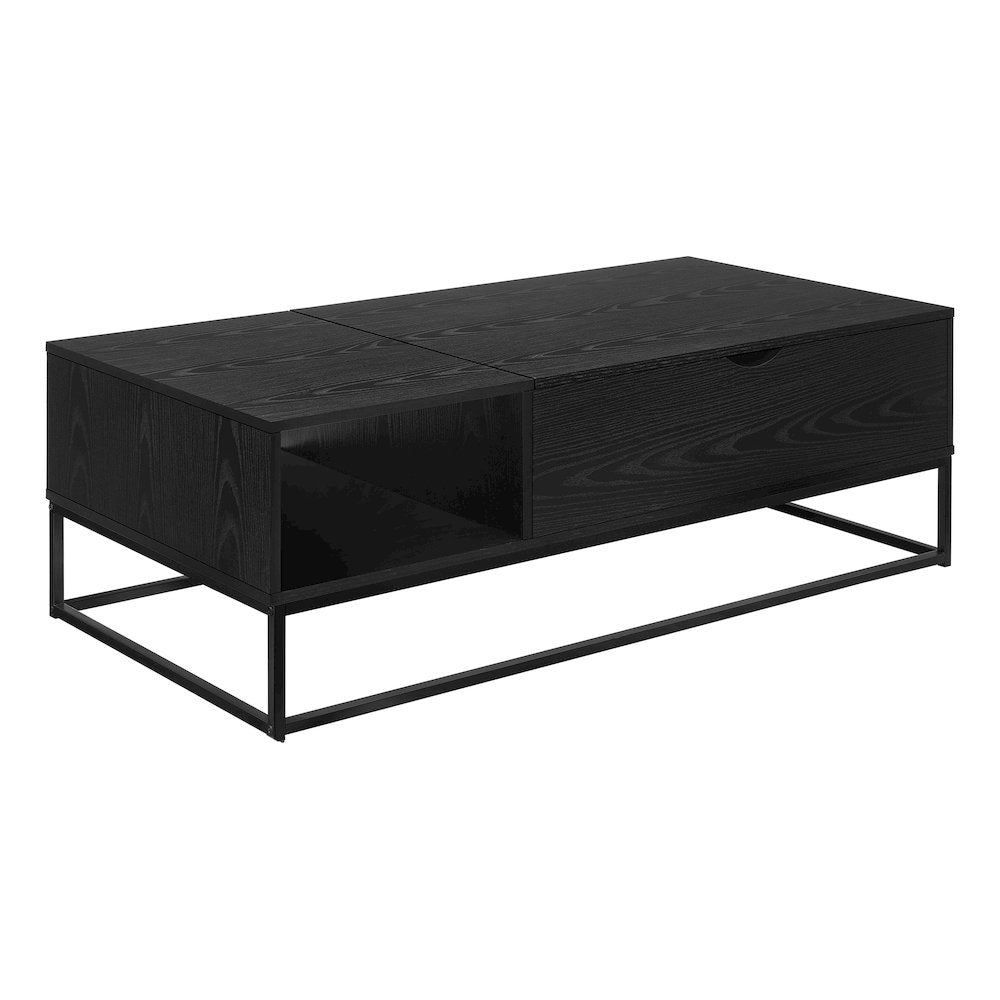 Coffee Table, 48""L, Cocktail, Lift-top, Rectangular, Storage, Accent