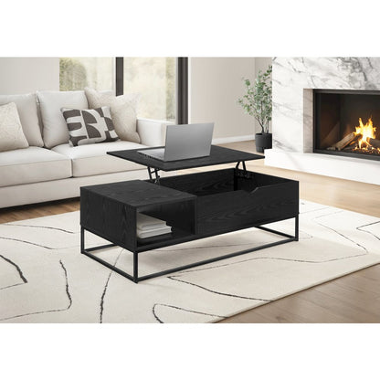 Coffee Table, 48""L, Cocktail, Lift-top, Rectangular, Storage, Accent