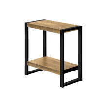 Accent Table, 24""H, Side, End, Nightstand, Lamp, Mango Wood-look Laminate