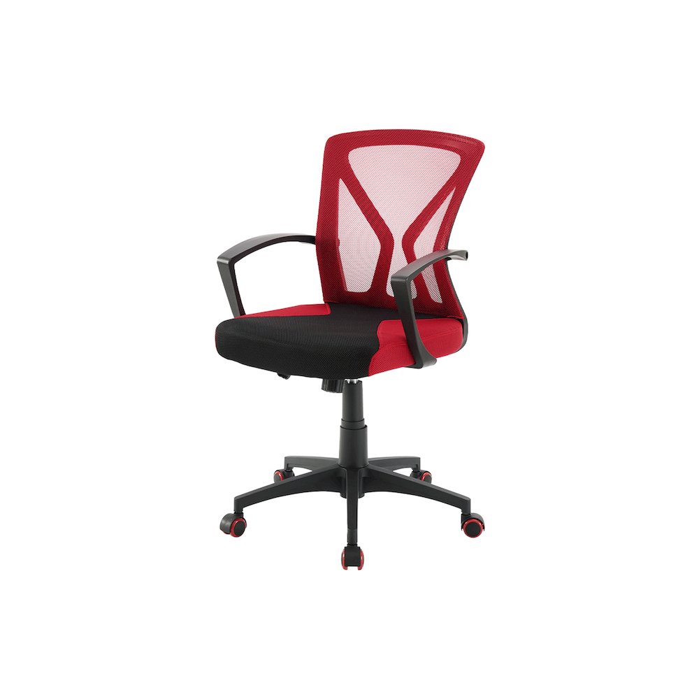 Office Chair, Adjustable Height, Swivel, Ergonomic, Armrests, Computer Desk