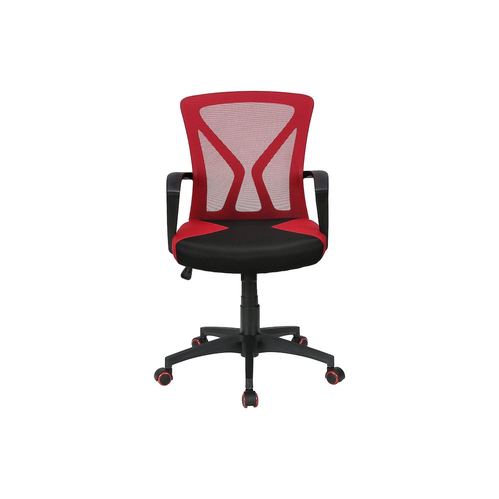 Office Chair, Adjustable Height, Swivel, Ergonomic, Armrests, Computer Desk