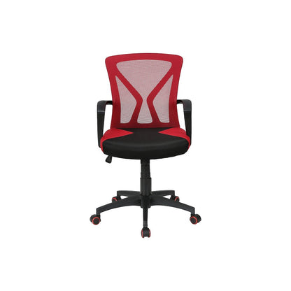 Office Chair, Adjustable Height, Swivel, Ergonomic, Armrests, Computer Desk