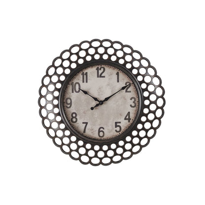 Clocks, 16"" Round, Wall Clock, Dark Green, Transitional