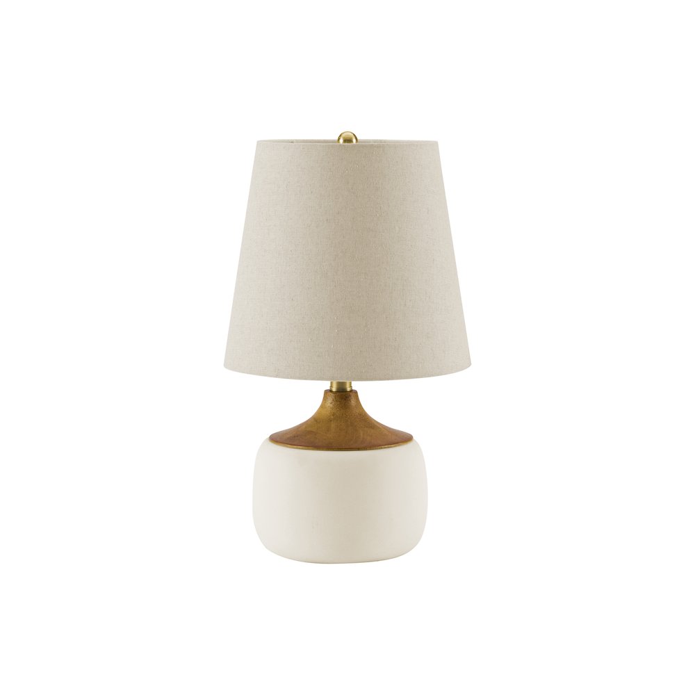 Lighting, 19""H, Table Lamp, Beige Ceramic, Beige Shade, Contemporary
