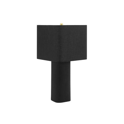 Lighting, 24""H, Table Lamp, Black Linen, Contemporary