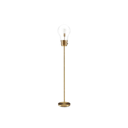 Lighting, 71""H, Floor Lamp, Brass Metal, Contemporary