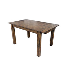 64"-100" Gathering Height Leg Table with (2) 18" Butterfly Leaves,Rustic Whiskey