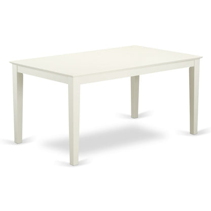 Dining Room Set Linen White, CADA7-LWH-C