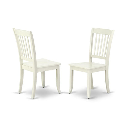 Dining Room Set Linen White, VADA5-LWH-W