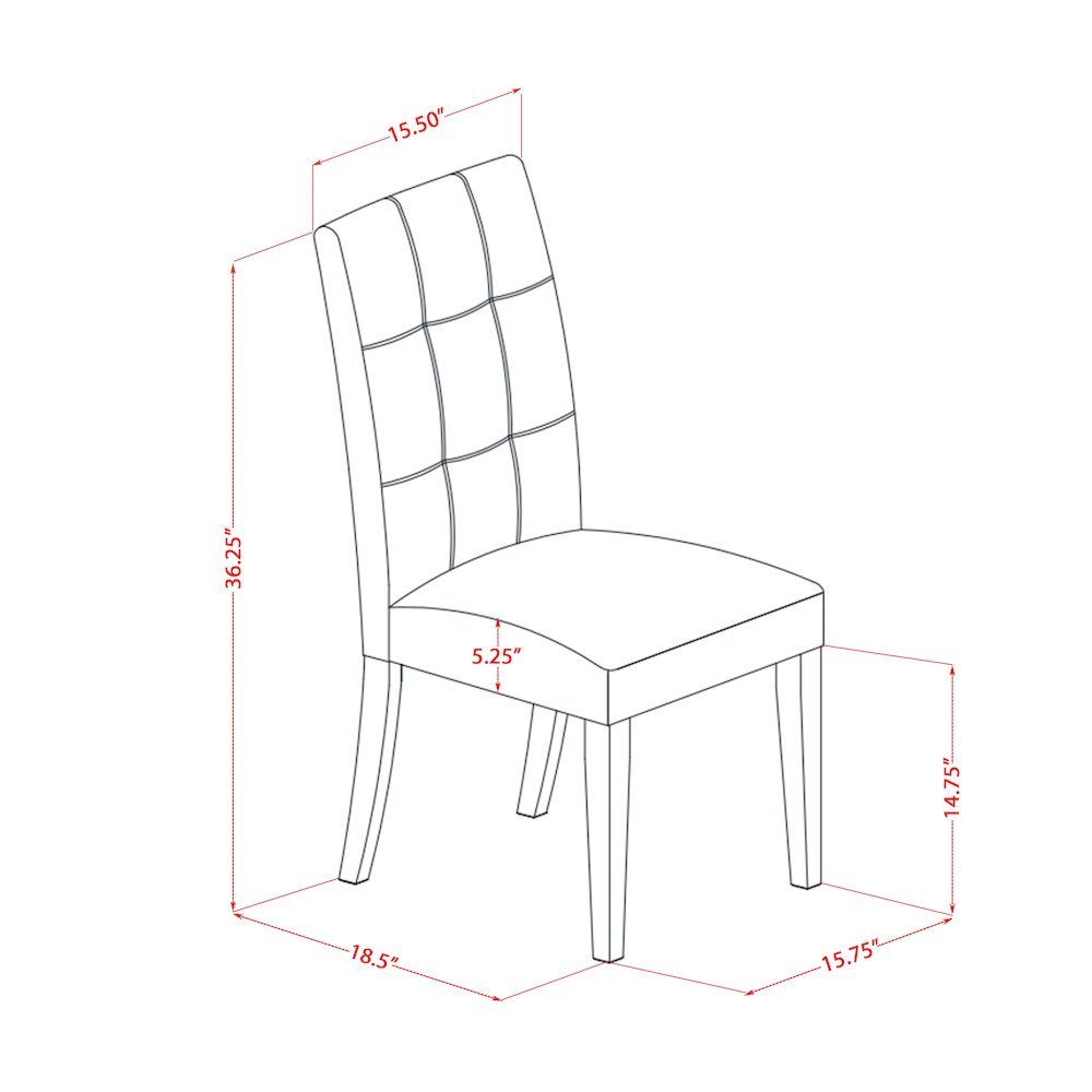 5 Piece Kitchen Table Set