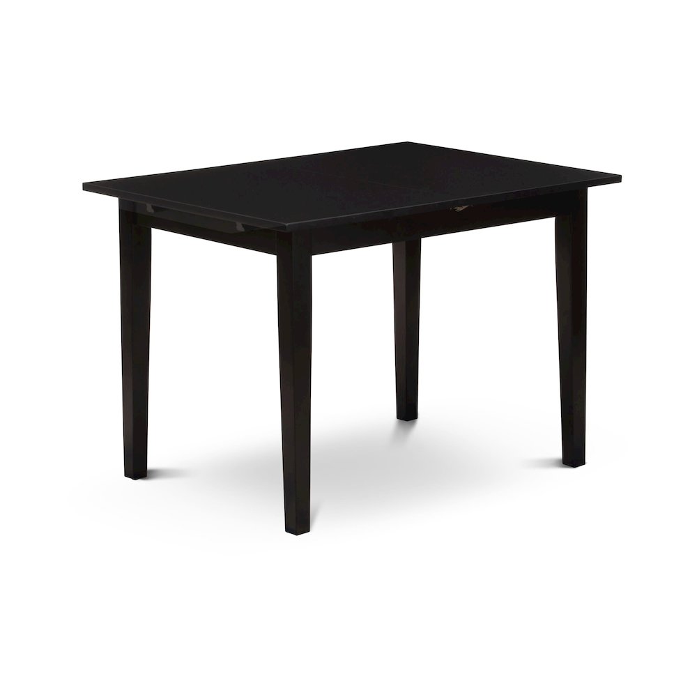 5 Piece Dining Set Consists of a Rectangle Wooden Table with Butterfly Leaf