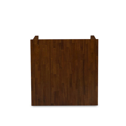 5 Piece Dining Room Furniture Set Consists of a Square Solid Wood Table