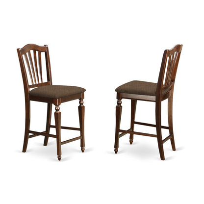YACH5-MAH-C 5 Pc counter height Dining set - high Table and 4 counter height Dining chair.