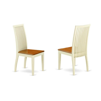 Dining Room Set Buttermilk & Cherry, DOIP5-BMK-W