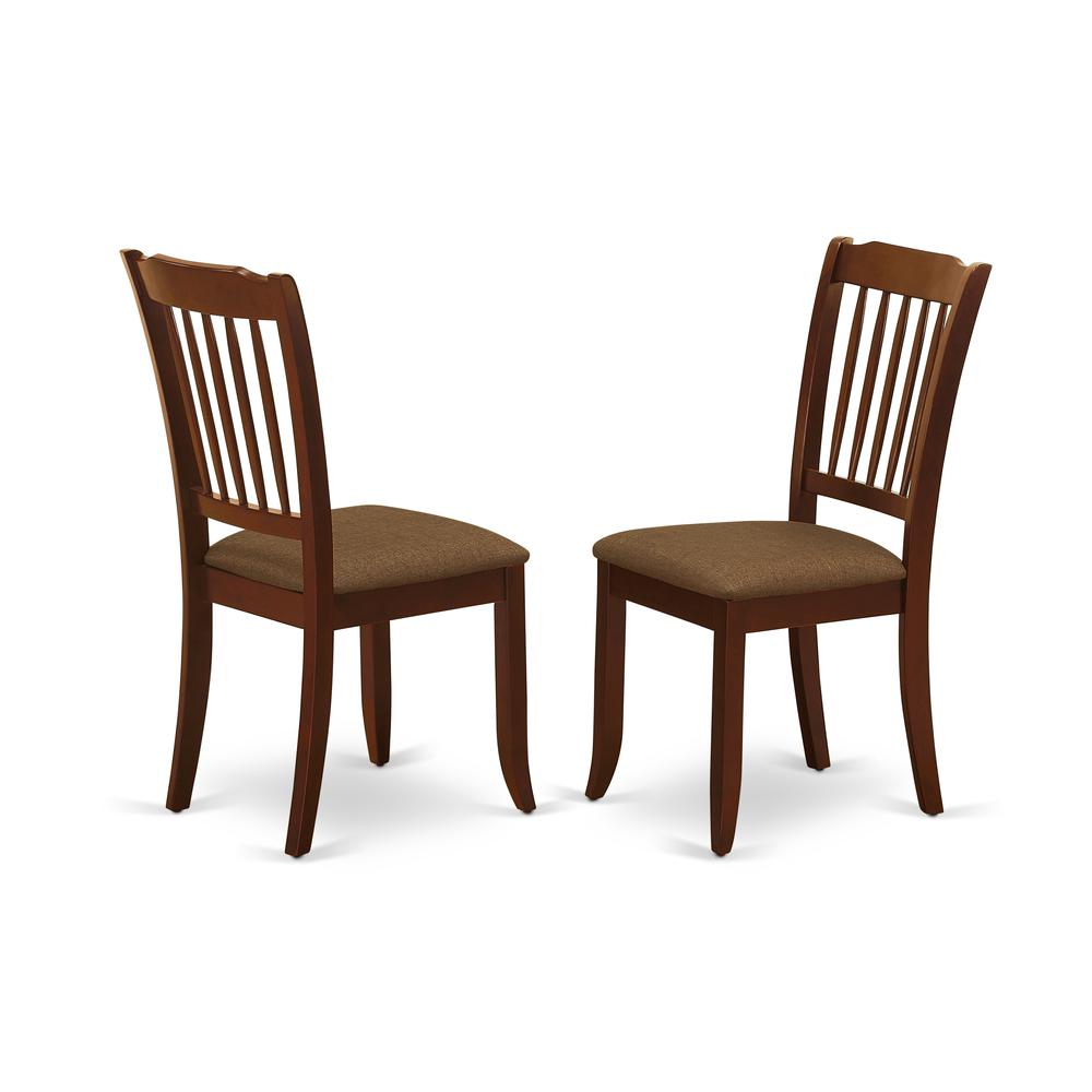 Dining Room Set Mahogany, NDDA3-MAH-C