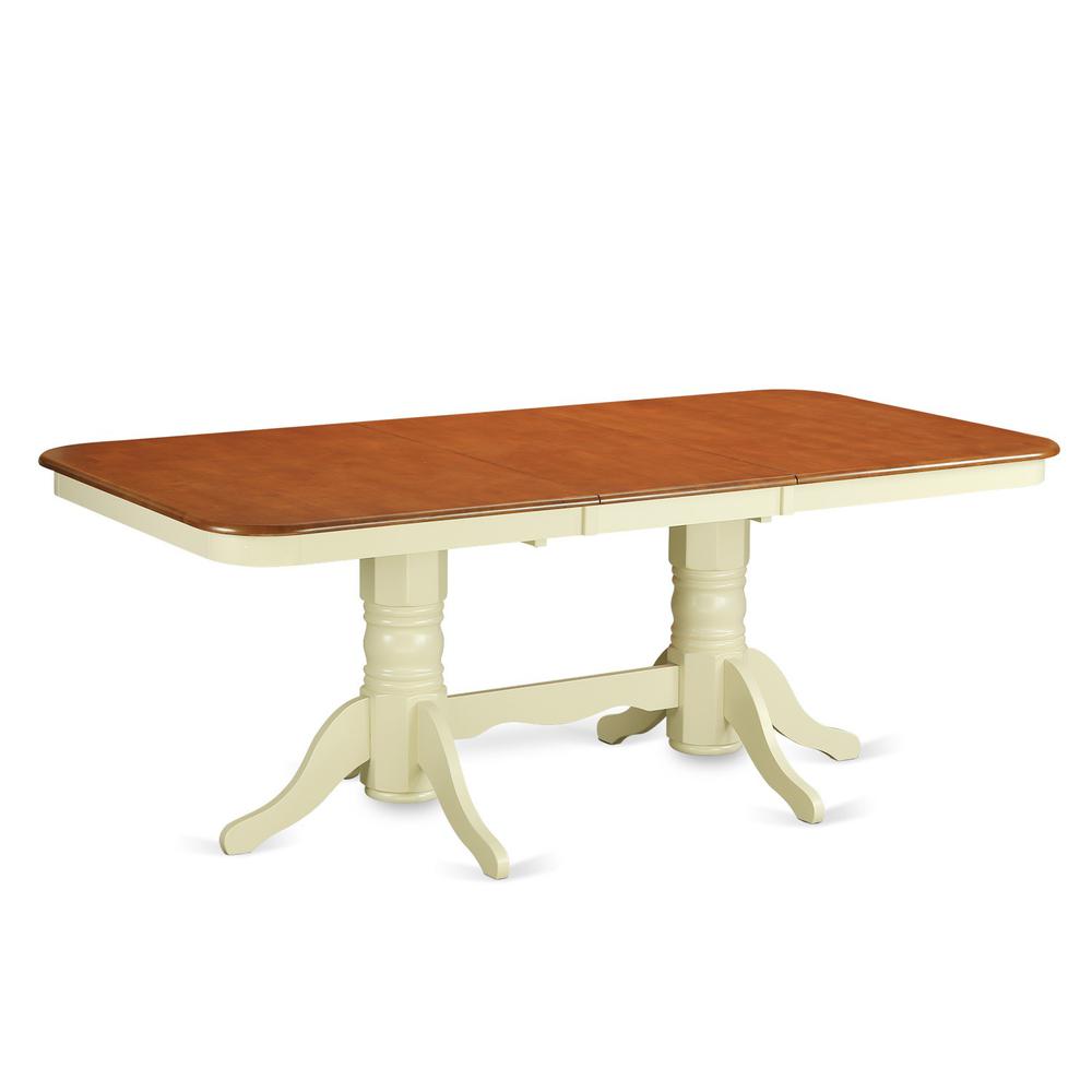 9  Pc  Dining  set-Table  with  Leaf  and  8  Dining  Chairs