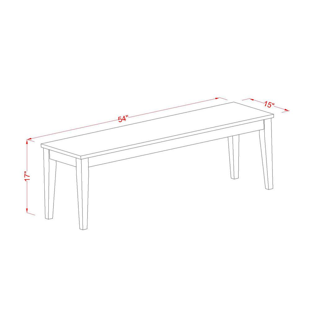 6  PC  dinette  set  -  Table  and  4  Dining  Chairs  plus  Bench