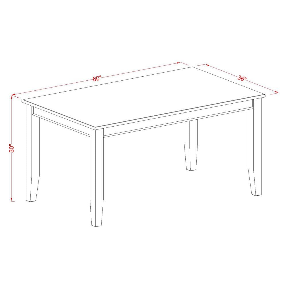 5  PC  Formal  Table  set  for  4  -  Dining  Table  with  4  Dining  Chairs