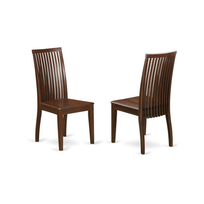 Dining Room Set Mahogany, MLIP7-MAH-W