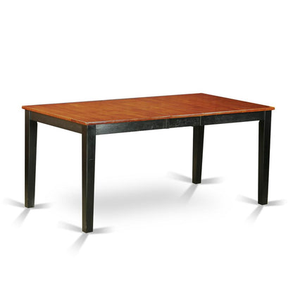 7  PC  Kitchen  Table  set-Dining  Table  and  6  Wood  Dining  Chairs
