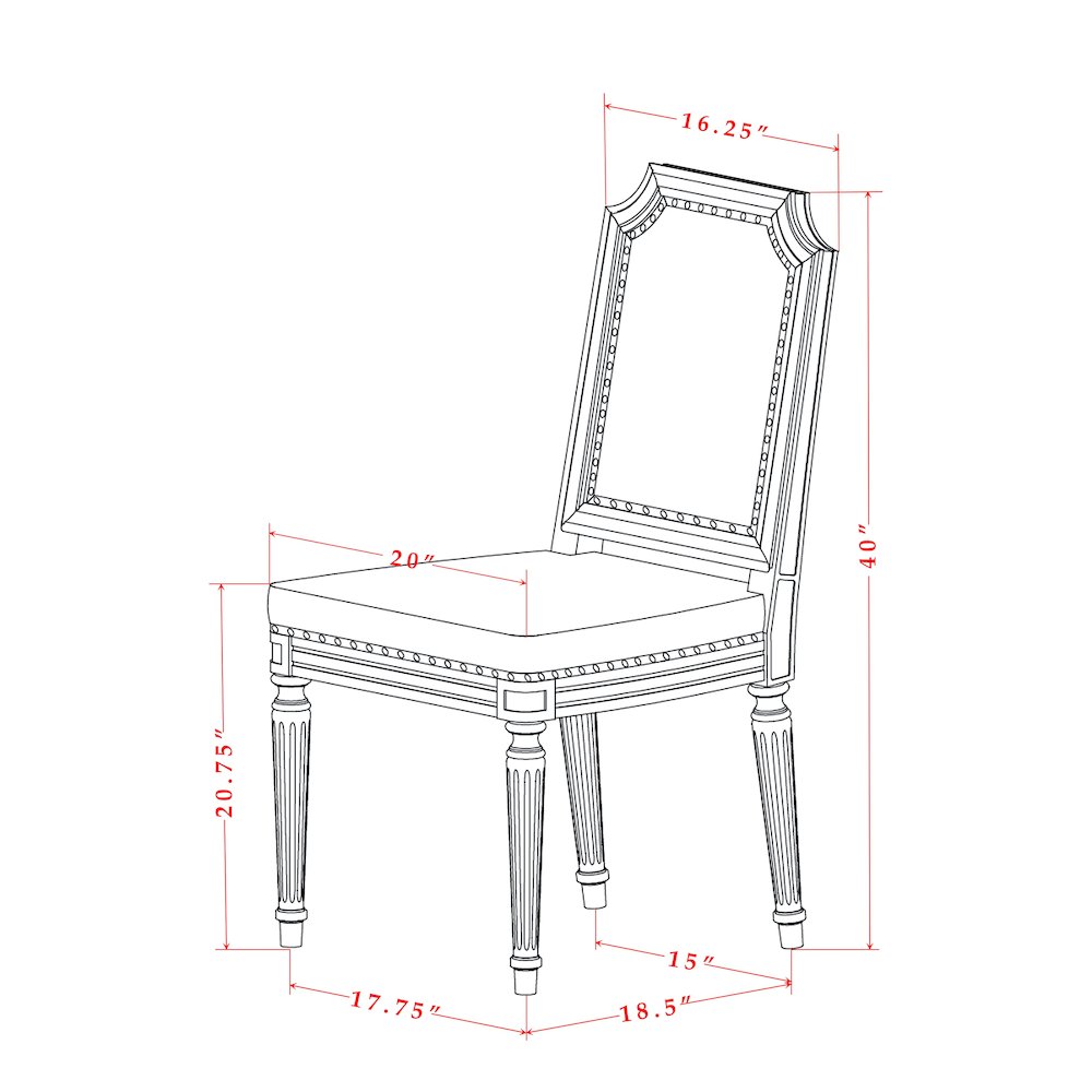 9 piece Dining Room Set includes a Kitchen Table and 8 PU Leather Dining Chairs