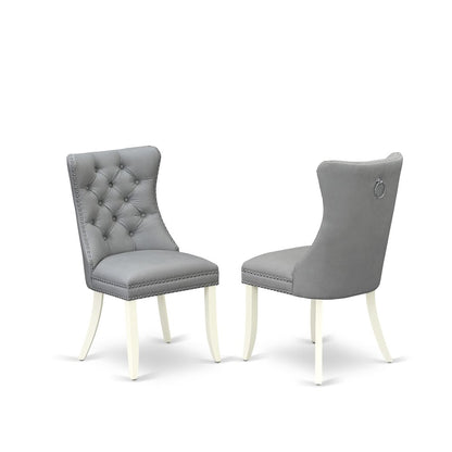 3 Piece Dinette Set for Small Spaces Consists of a Round Dining Table