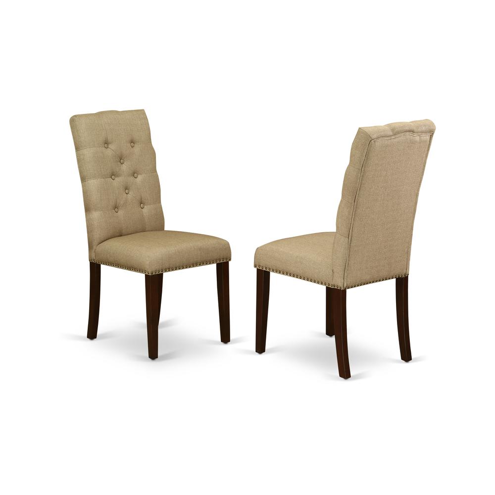 Dining Room Set Mahogany, DUEL5-MAH-16