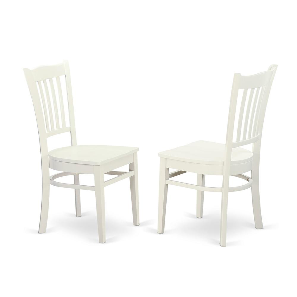 3  Pcbreakfast  nook  Table  and  2  Wood  Dining  room  chair  in  Linen  White